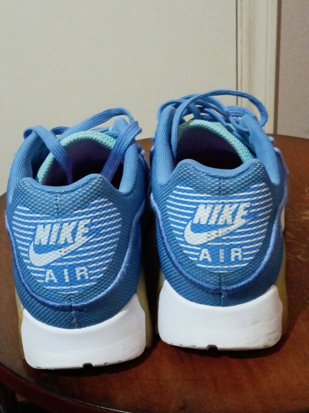 Nike Air Max 90 Ultra 2.0 BR Breathe 917523-400 Women's Size US 7.5 Blue - Picture 10 of 13